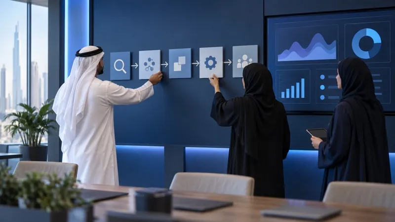 كيف يقود المدير التحول الرقمي بالذكاء الاصطناعي خطوة بخطوة؟
