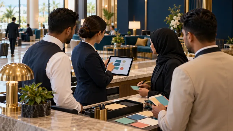 ما مهارات الضيافة التي تحافظ على اتساق خدمة الضيوف؟