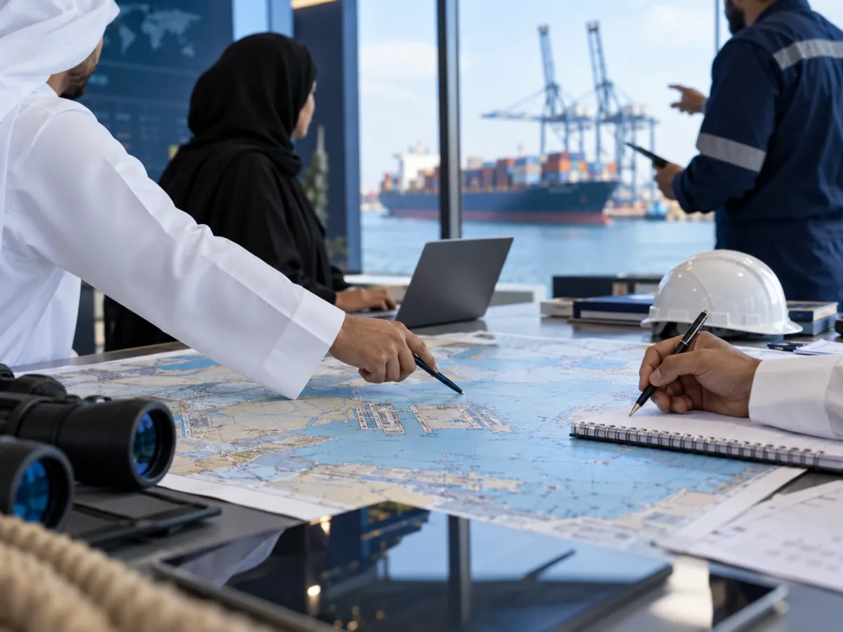 دورات تدريبية في الشحن والملاحة البحرية والموانئ