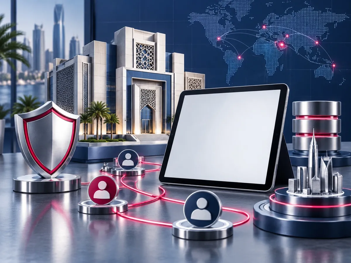 فريق خدمات عامة يراجع خطط الحكومة الرقمية والعمليات المتصلة والحوكمة والتحول.