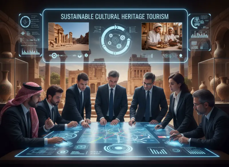 دورة تدريبية في استراتيجيات إدارة السياحة الثقافية والتراثية المستدامة