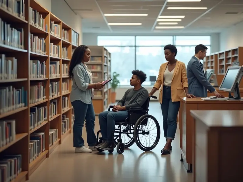 تعزيز إمكانية الوصول: بناء مكتبة تخدم جميع المستخدمين