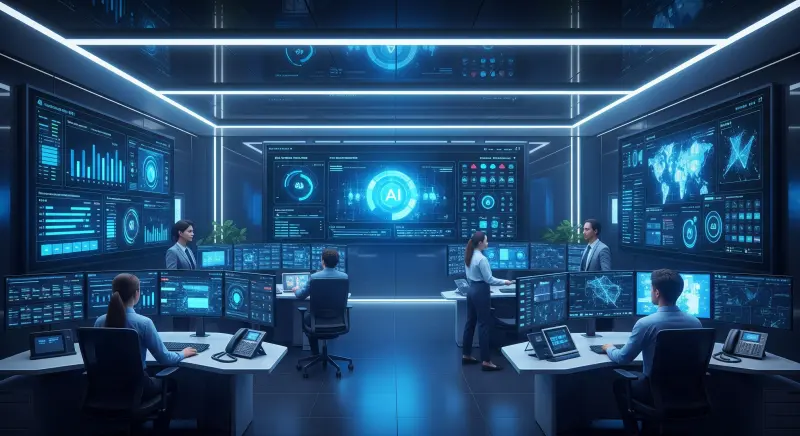 الذكاء الاصطناعي في إدارة خدمات تكنولوجيا المعلومات: مراقبة وحماية ومنع الحوادث