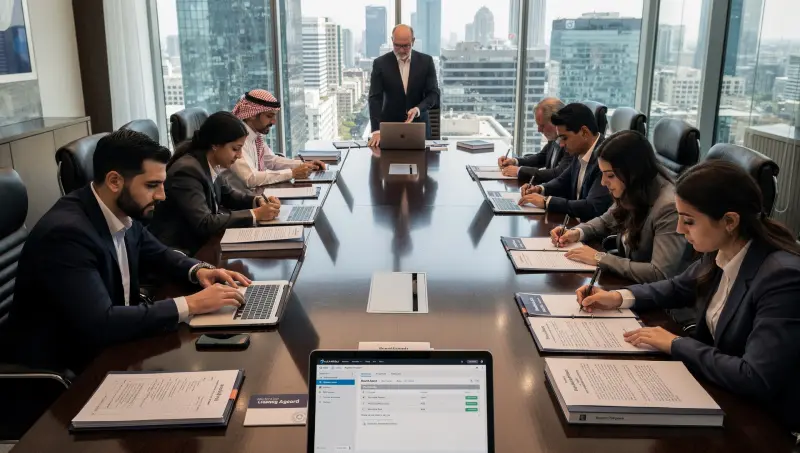 تدريب أمناء مجالس الإدارة على المهارات لمتخصصي الحوكمة