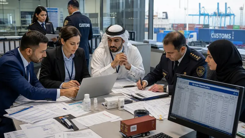 التصنيف الجمركي وفق النظام المنسق (HS): التعرفة وضوابط السلع المقيدة