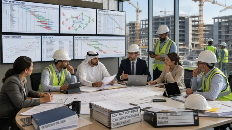 إتقان تحليل التأخيرات: عزز نجاح مشاريع البناء في 10 أيام