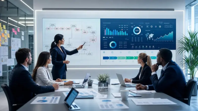 دورة تحليل الأعمال الرقمية واستراتيجية التحول
