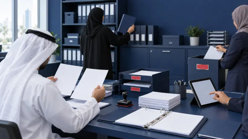 دورة الضبط التشغيلي للوثائق وأدلة التدقيق