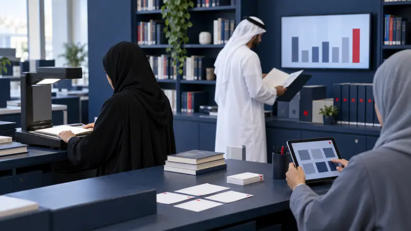 دورة تشغيل خدمات المكتبات الرقمية والموارد الإلكترونية