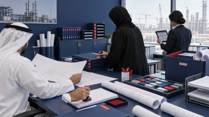 دورة مخرجات نظام الوثائق الهندسية وخطابات الإرسال