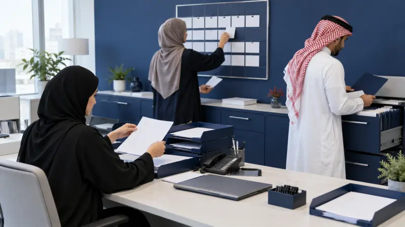 دورة ضبط خدمات المكتب اليومية للسكرتير التنفيذي