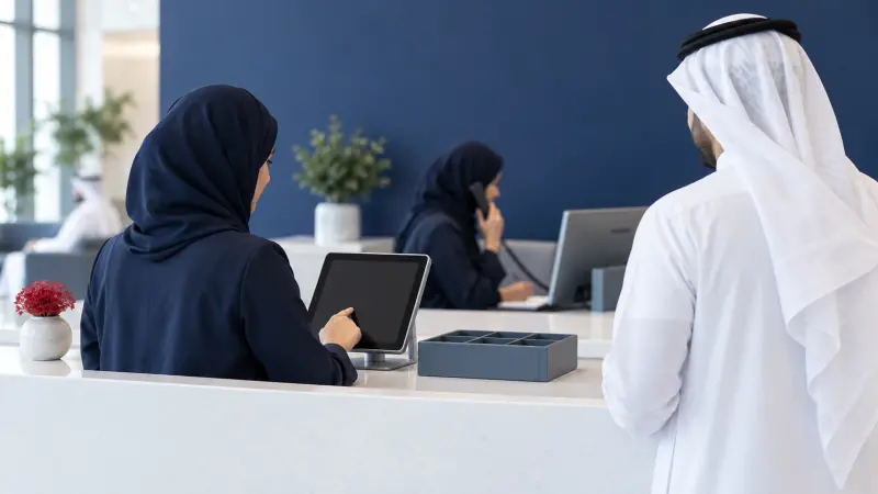 دورة خدمة الاستقبال المهني والواجهة الأمامية