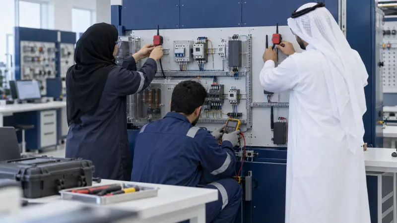 دورة تكامل الذكاء الاصطناعي وإنترنت الأشياء في الأنظمة الكهربائية الذكية