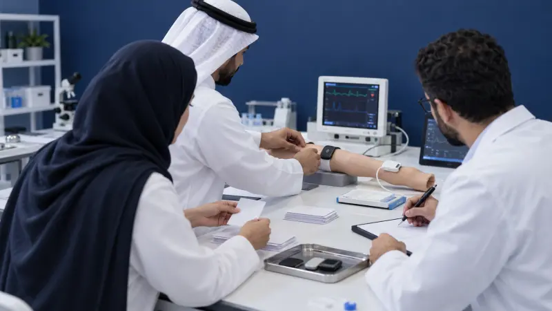 دورة ضمان تقنيات الصحة القابلة للارتداء والمدعومة بالذكاء الاصطناعي