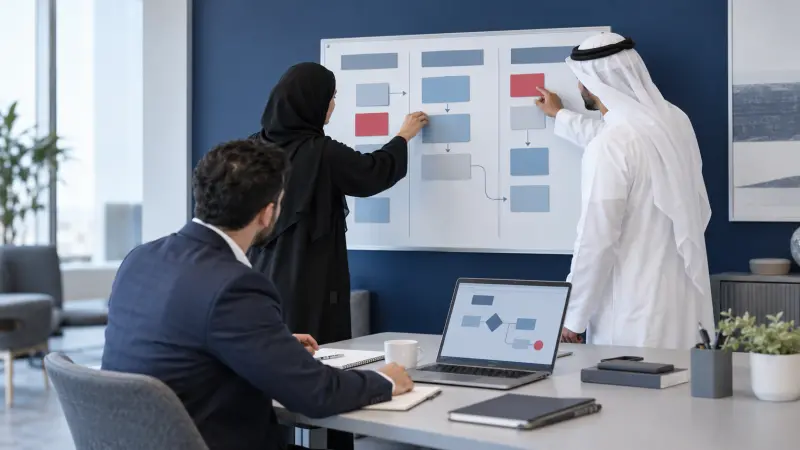 دورة إنتاجية المديرين بالذكاء الاصطناعي وضبط سير العمل