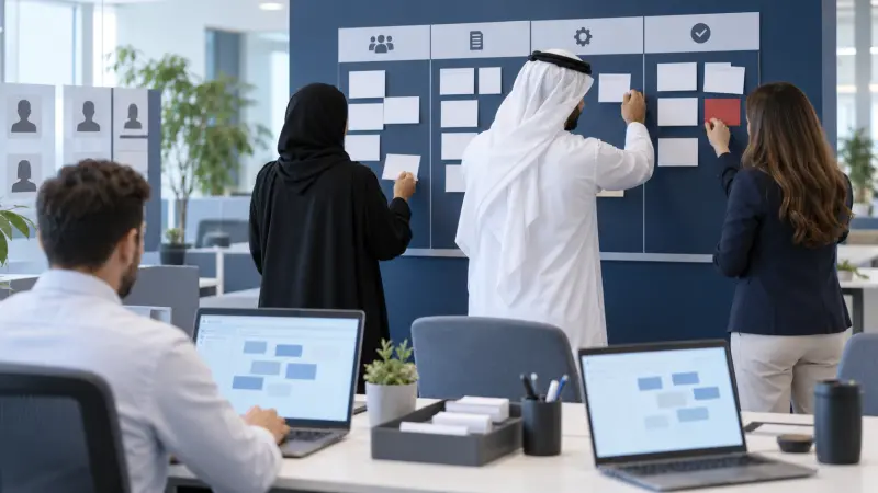 دورة عمليات الموارد البشرية وتقديم الخدمات بالذكاء الاصطناعي