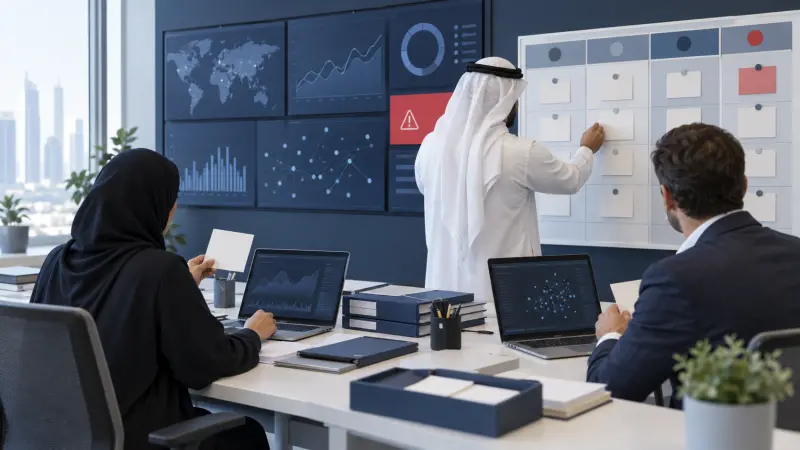 دورة مراقبة المخاطر التشغيلية بالذكاء الاصطناعي