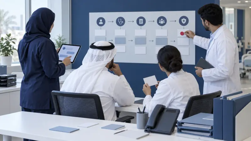 دورة تنسيق دعم المرضى بالذكاء الاصطناعي