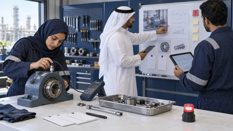 دورة هندسة الصيانة والاعتمادية بمساعدة الذكاء الاصطناعي