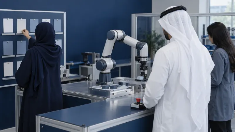 دورة مشروع التفاعل بين الإنسان والروبوت بمساعدة الذكاء الاصطناعي