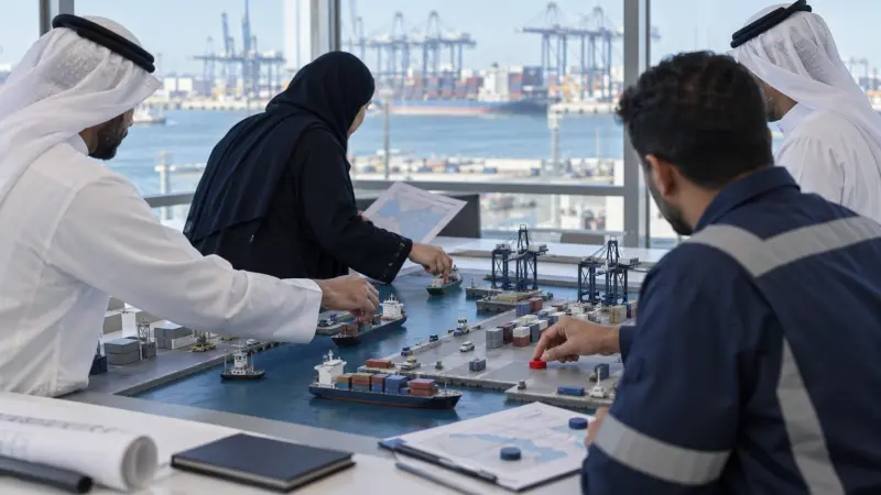 دورة الشحن الرقمي والميزة التنافسية للذكاء الاصطناعي البحري