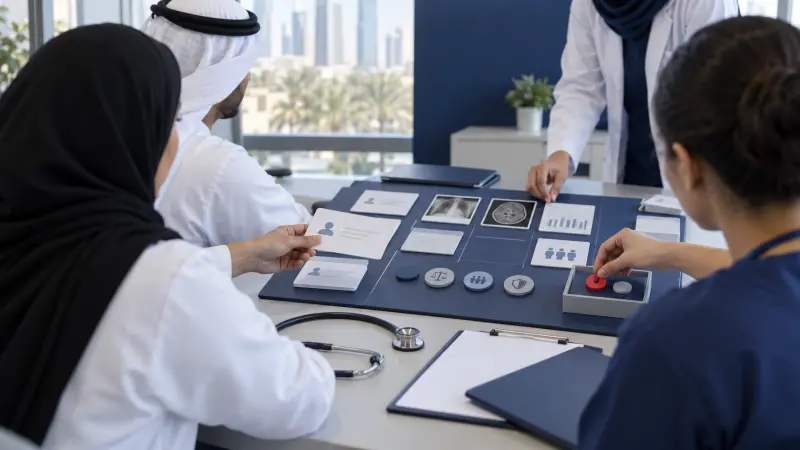 دورة الممارسة العملية لأخلاقيات وحوكمة الذكاء الاصطناعي الصحي