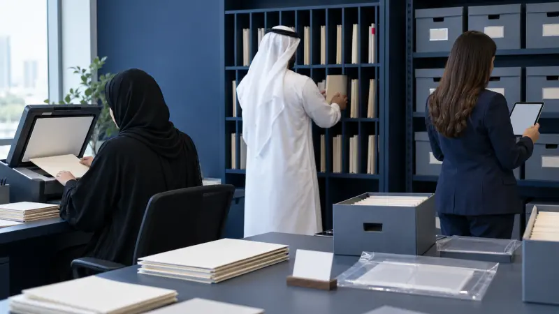 دورة الأرشيف الرقمي وإدارة السجلات بالذكاء الاصطناعي