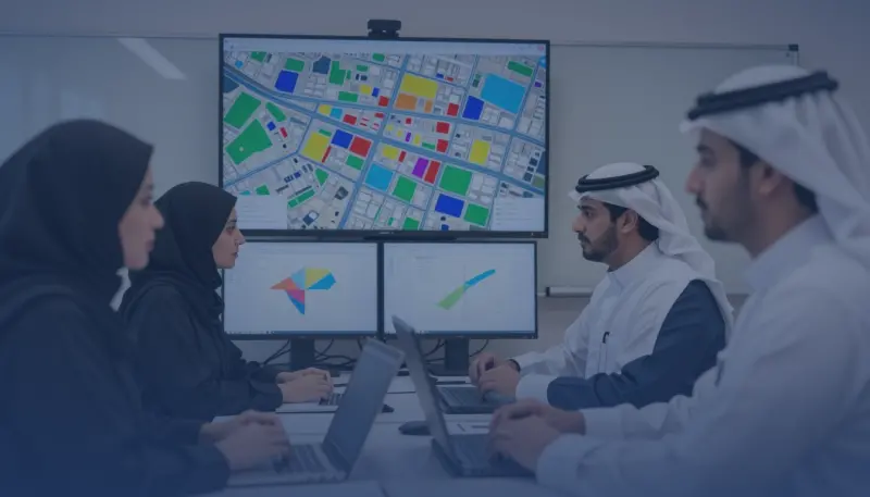 دورة نظم GIS لتخطيط المدن الذكية والخدمات البلدية