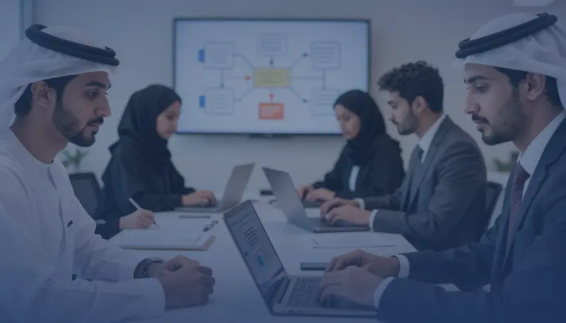 دورة عمليات العقود الرقمية وضبط سير العمل