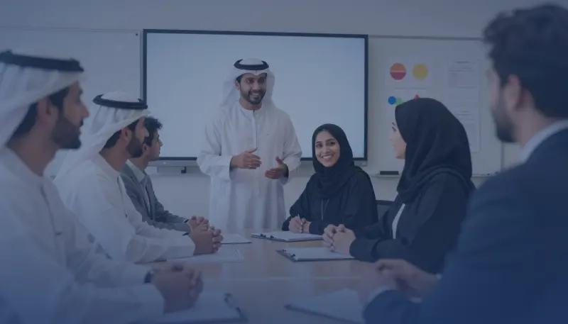 دورة مهارات التواصل باللغة الإنجليزية في بيئة العمل