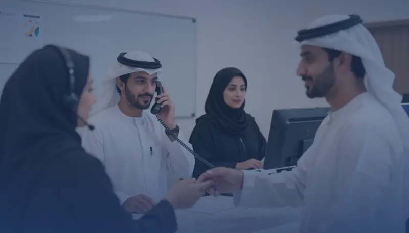 دورة مهارات الاتصال الهاتفي والتواصل في مكتب الاستقبال