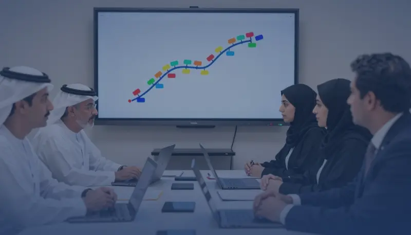 دورة استراتيجية البيانات الضخمة وخارطة التنفيذ للقيادات