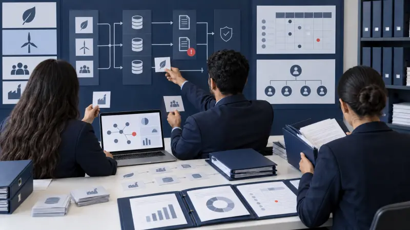 دورة حوكمة بيانات ESG والمساءلة