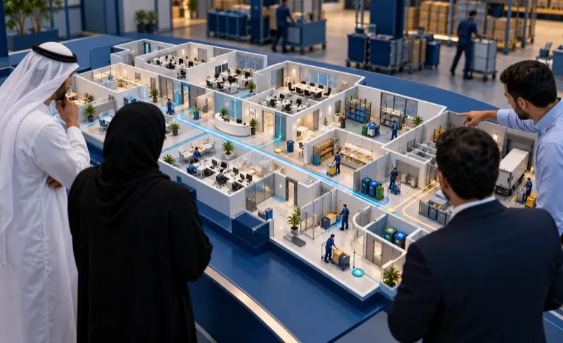 دورة تكامل إدارة المرافق وتحسين لوجستيات بيئة العمل