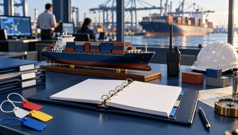 دورة الإدارة البحرية والامتثال لتوثيق عمليات الموانئ